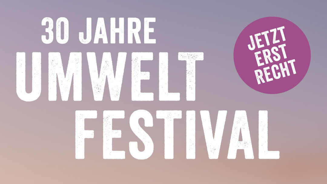 Flyer zum Umweltfestival