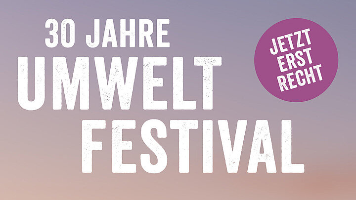 Flyer zum Umweltfestival