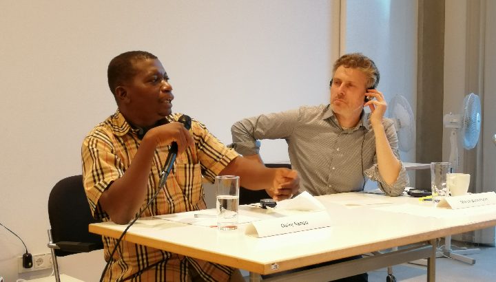 Ouiry Sanou aus Burkina Faso bei ASW-Veranstaltung