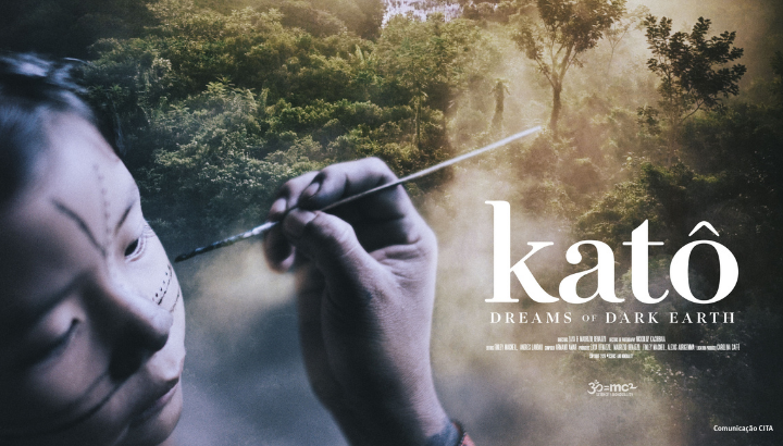 Bild eines Mädchens daneben steht "Kato -  Dreams of Dark Earth