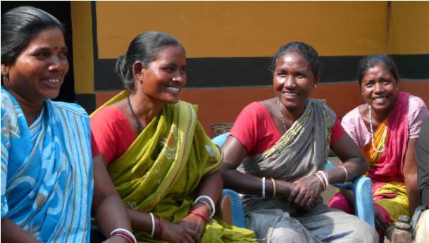 Frauenteam in Andhra Pradesh