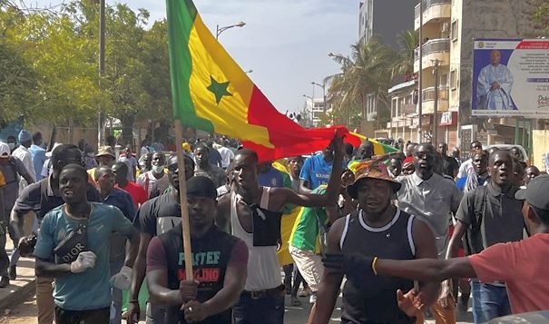 Demo im Senegal gegen Macky Sall